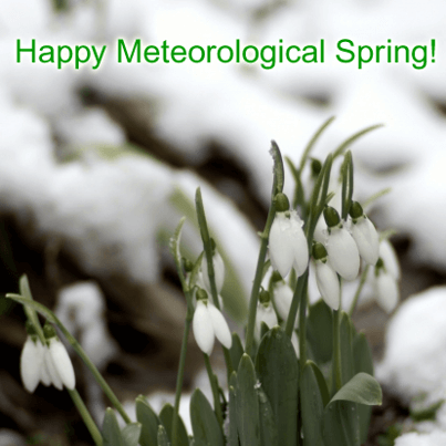 Happy Meteorologoical Spring