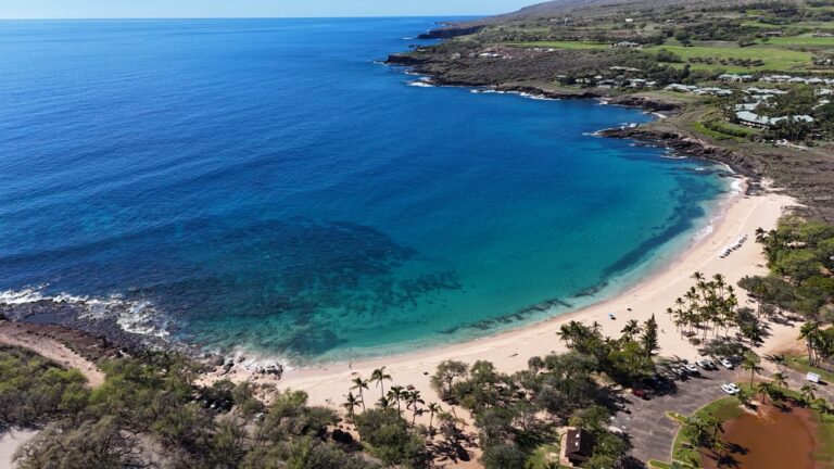 This striking coastline…