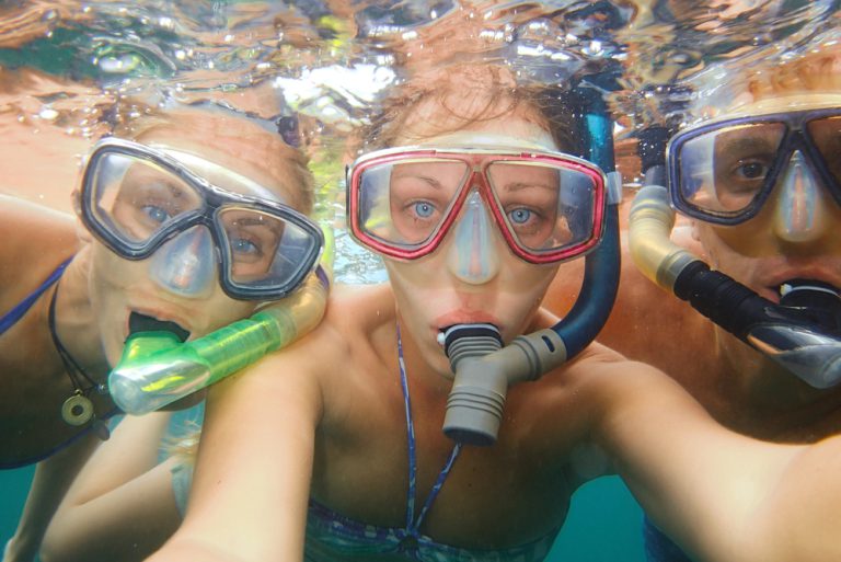 Snorkel the island of Lanai.