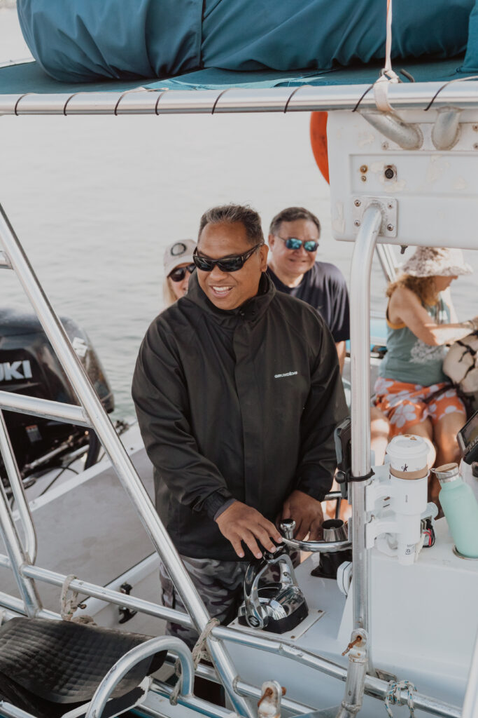 Attentive Captain and Crew