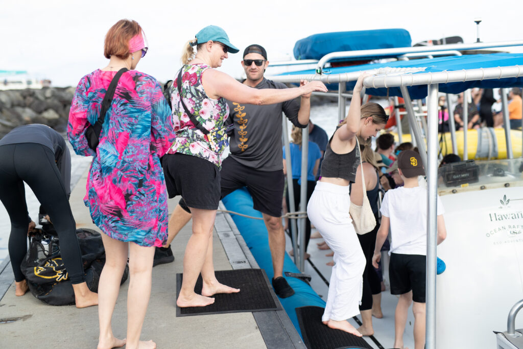 Board our Eco-Raft to Begin your Adventure
